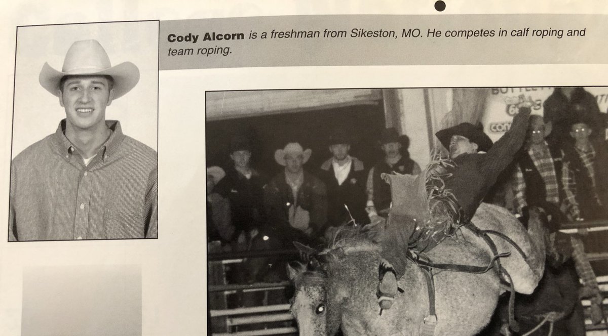 CodyAlcorn's tweet photo. Good luck to the @utmartin @UTM_Rodeo team! @UTMSports #bestcollegerodeo #skyhawks #tbt #rodeoteam #rodeoweek https://t.co/NMDJF9yvzU