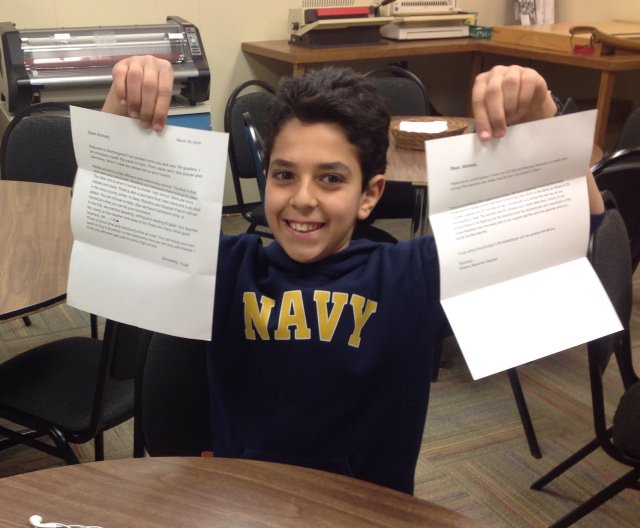 MiniWorldEL's tweet photo. Receiving letters from current Worthingway EL Students- what a warm welcome going into next year! @WoHillsHawkeyes @allieseiling @wcsdistrict @globalWCS @CHardy_WCS #itsworthit https://t.co/2Gz0gZpMra