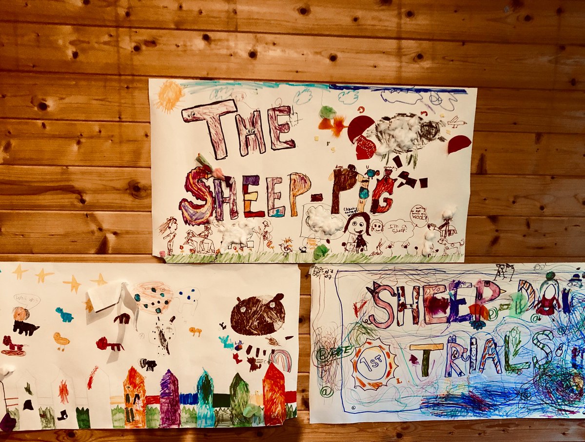 Well done to all our brilliant performers who presented their telling of 'The Sheep Pig'!

Next week it's 'Adventures in Hogwarts' - can't wait! It's sold out, but you can always email at info@theplayingspace.co.uk if you like the sound and are keen to do our Summer workshops :-)