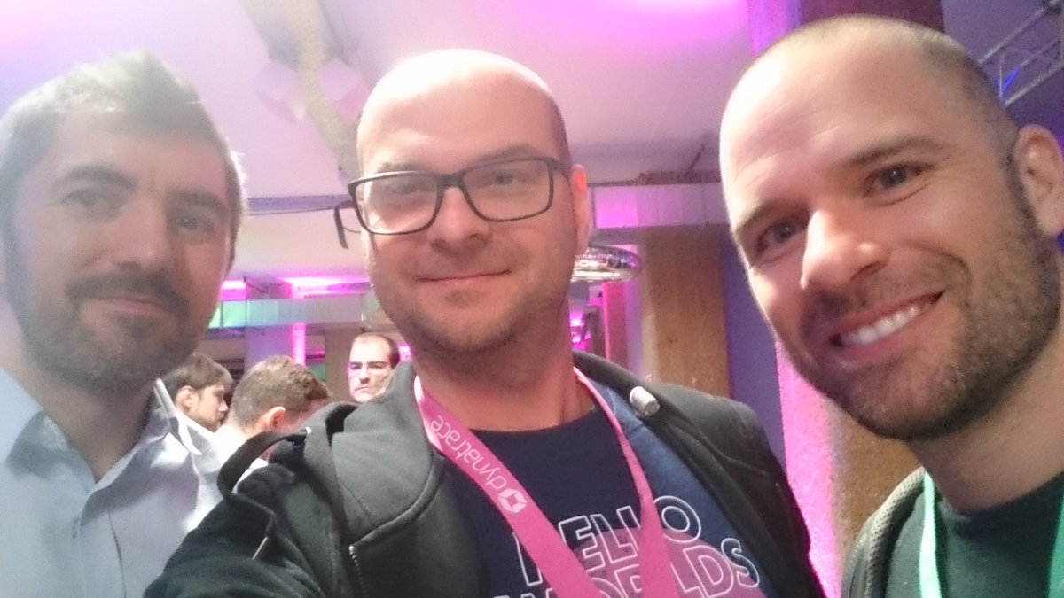 MartinGoodwell's tweet image. #DevOneConf with lots of great people @adhorn @p01