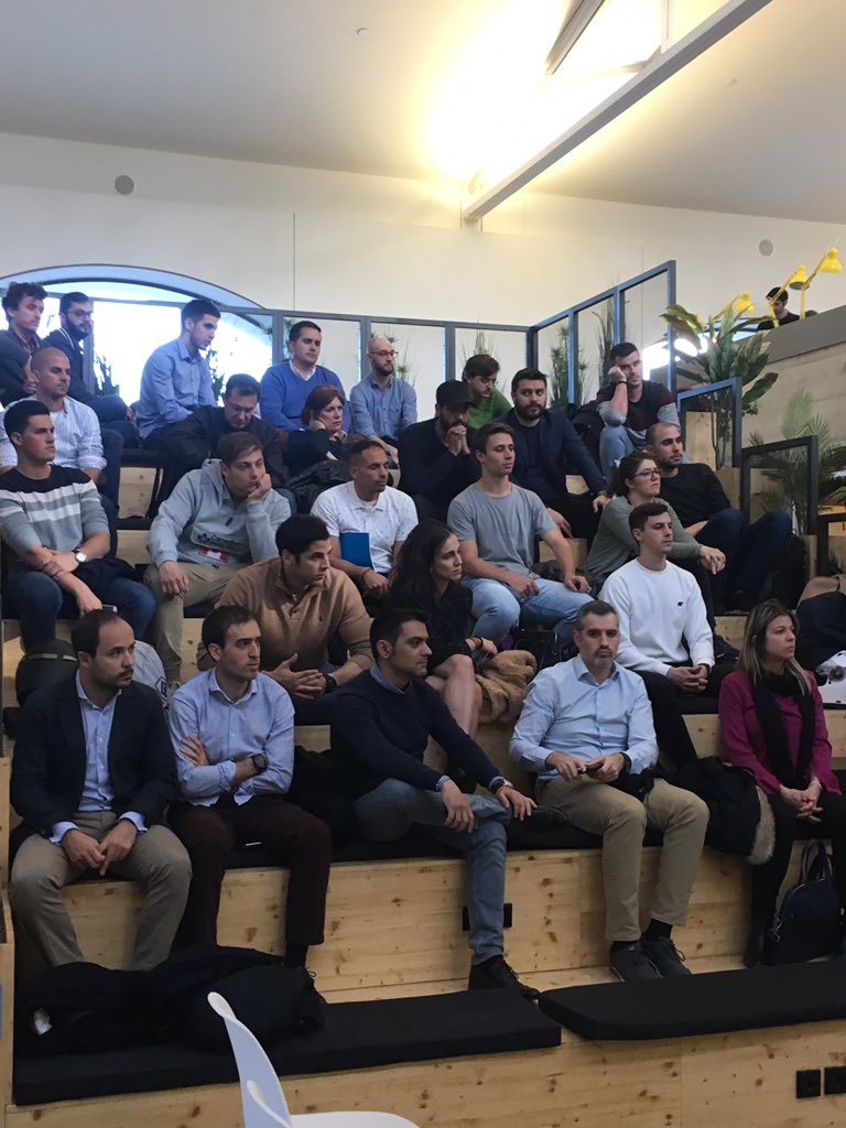 EncomendaVC's tweet photo. Empezamos nuestro #ScaleB2C de la mano de @ojuncosa y los co-fundadores de @mitula_int y @ticketea en @IronhackMAD. https://t.co/Dm2nQ7NeTf