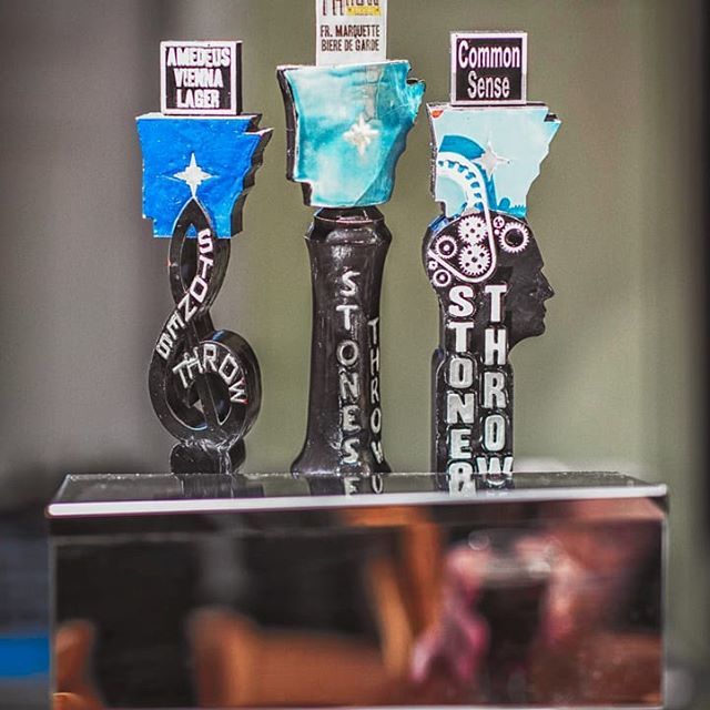 Secret_Brew's tweet photo. Custom tap handles at @stonesthrowbrewing. Big beer ain't got nothing on these.
.
.
.
#beersfordays #Craftbeer #craftbeerjunky #craftbeertime #craftbeerbrewery #craftbeerrealale #craftbeeraddicts #craftbeerAF #craftbeercult #craftbeerdrink #craftbeerprob… https://t.co/GpFj3Afoko https://t.co/MutxelBQHO