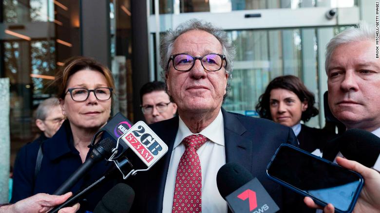 CNN's tweet photo. Oscar-winning actor Geoffrey Rush has won more than $600,000 and could receive millions more, after successfully arguing that an Australian tabloid newspaper defamed him with a #MeToo story https://t.co/BsNmw1eqGF https://t.co/yV2KV3uxEw