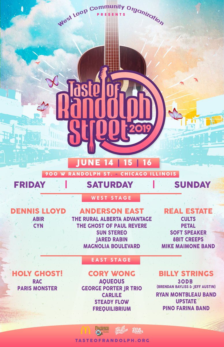 ghostpaulrevere's tweet image. Food, music &amp;amp; Chicago in the summer sounds right up our alley. See you at @tasterandolph &amp;gt;&amp;gt;&amp;gt; tasteofrandolph.org