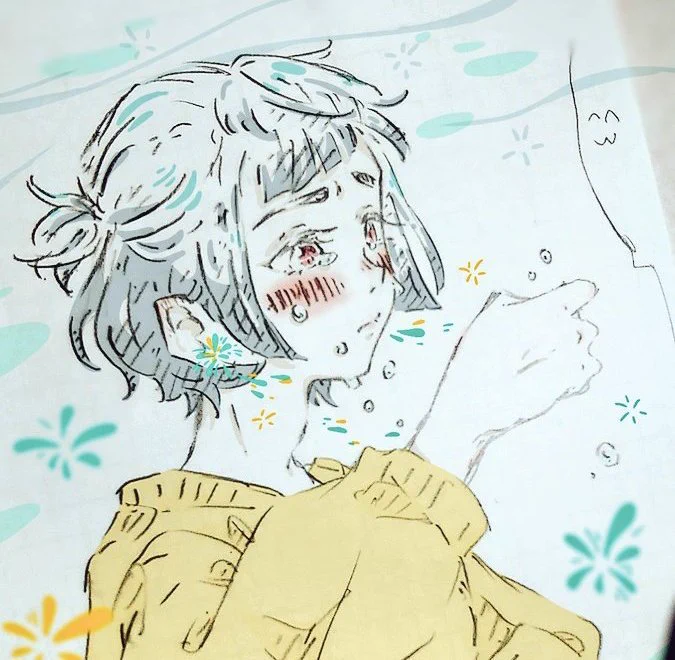 ぽろぽろこぼれる感じの涙が1番好きなんです 