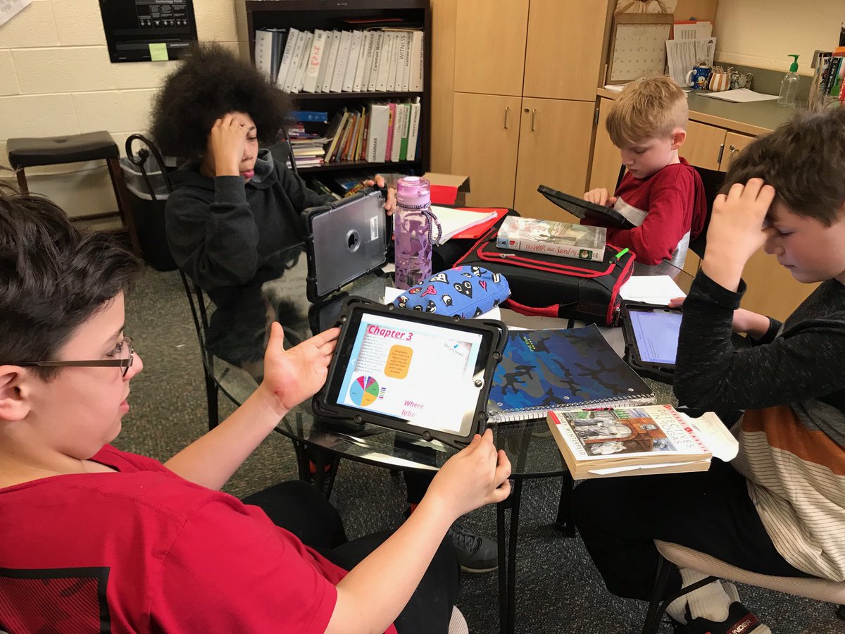 Baker students using Book Creator to present their research as they become “teen activist”. #TeenActivist #ChangingTheWorld #UsingOurBrains #LoveToLearn ⁦@BakerMiddle⁩