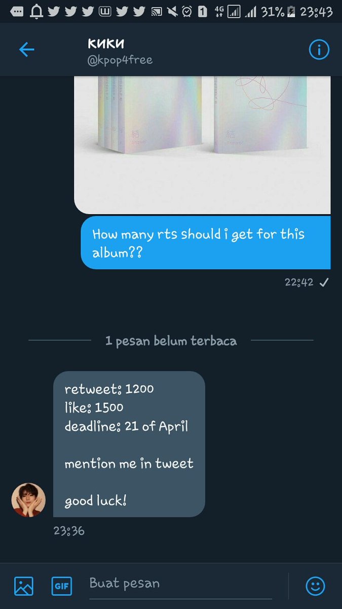 Ranklejoonie's tweet photo. HELP ME GUYS!!!  I WILL FOLLOW U BACK IF YOU RT+LIKE 
WISH ME LUCK PLEASE HELP ME SO SO MUCH!!!  

#ArmyFollowArmy @kpop4free https://t.co/yt9i0feUjR
