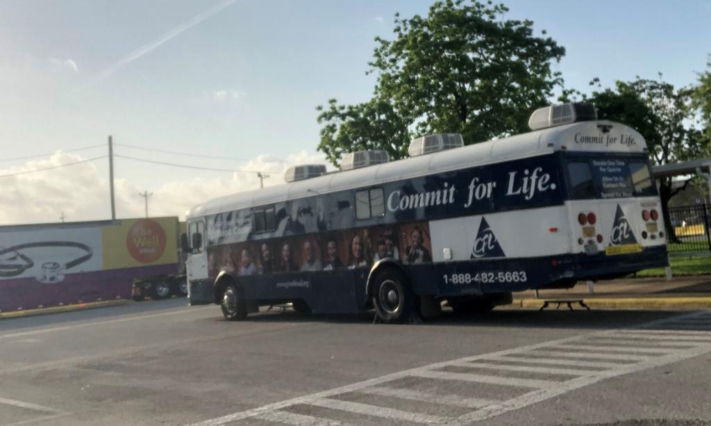 Our employees are proud to give back to our community and continue to do so today in partnership with the <a href="/commitforlife/">Gulf Coast Blood</a> team on site today. Shout out to all employees who are rolling up their sleeves to give today #beahero
