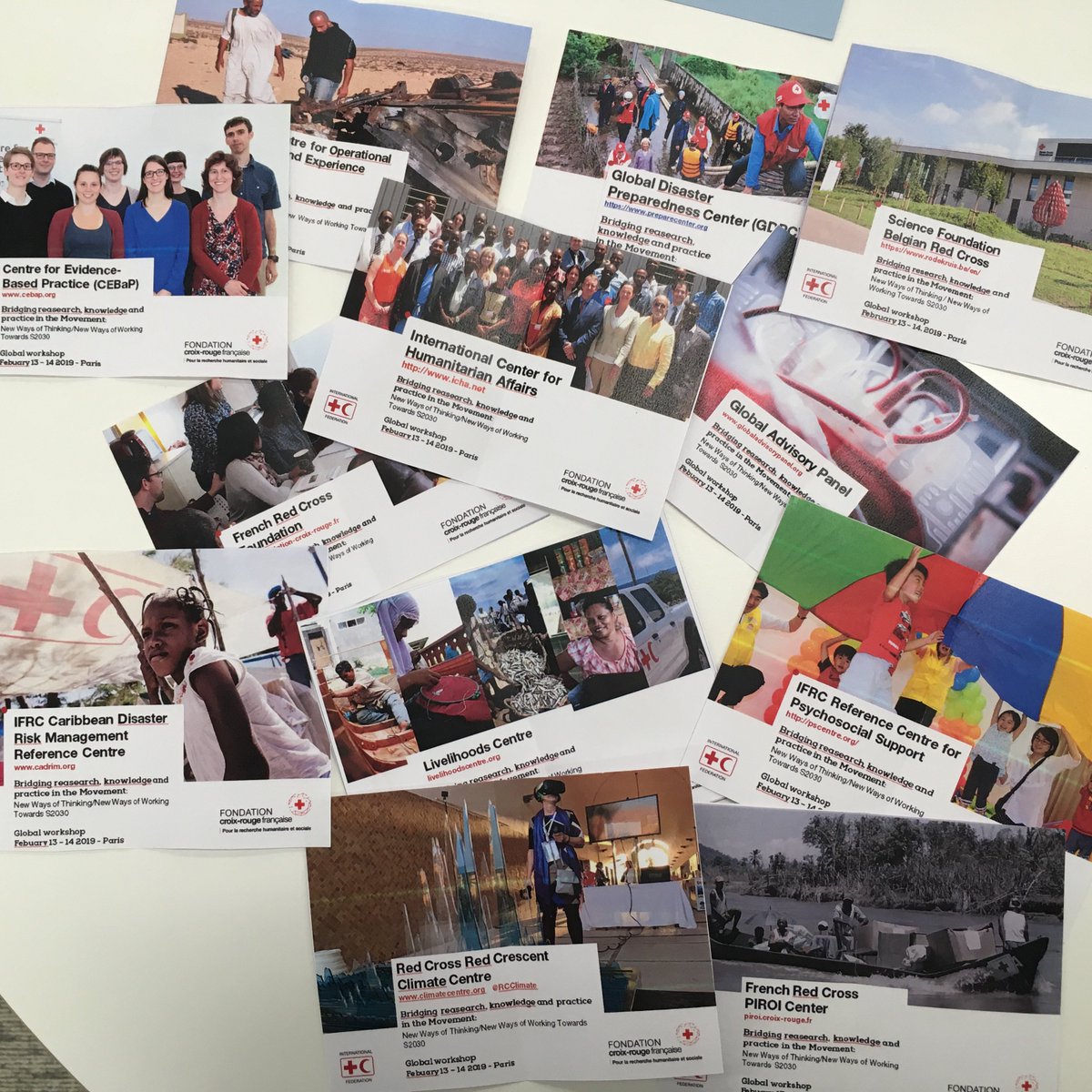 FondationCRF's tweet photo. Et un stand collaboratif avec les autres centres de #recherche, référence et ressources de la @ifrc #ScienceConnectedforHumanity https://t.co/B89hqrBius https://t.co/mVh0uQ5Vlf
