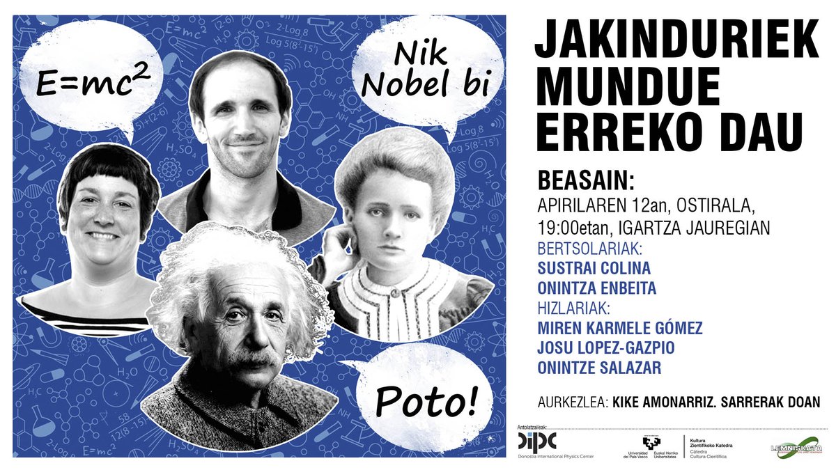Bihar Beasainen da hitzordua: @onintzaenbeita eta Sustrai Colina bertsolariak, alde batetik, eta @MirenKarmele11 , @onintzesalazar eta @Josu_lg , bestetik #Bertsozientzia saioan http://ow.ly/FLC030ooyRO