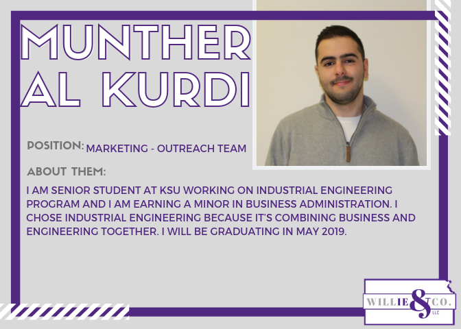 WillieAndCoLLC's tweet photo. Employee Spotlights! Meet a member of the Engineering Quality and Production Team, Nate Trapp, and a member of the Marketing Outreach Team, Munther Al Kurdi https://t.co/PEqdgmdkbr