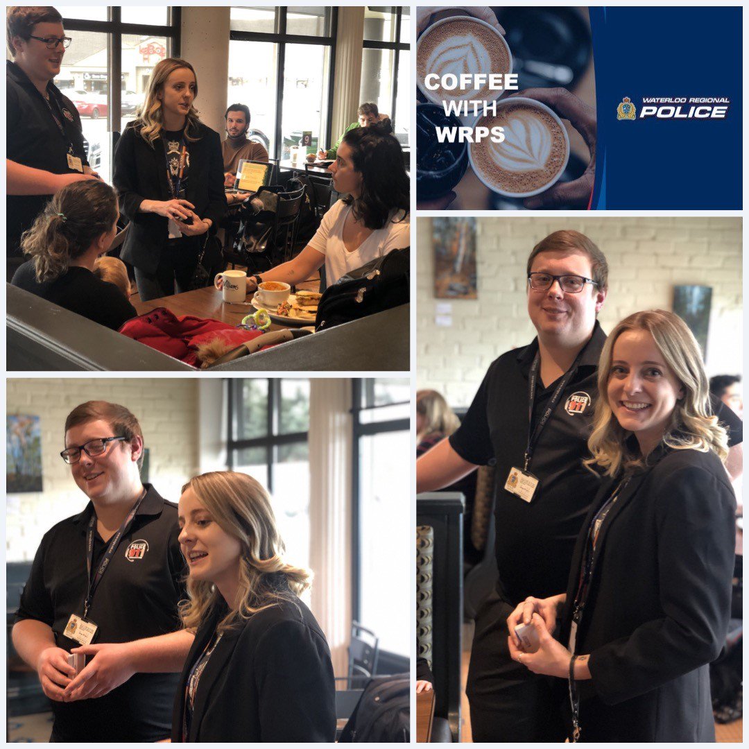 WRPSToday's tweet photo. Thank you to everyone who joined us for #CoffeewithWRPS @Williams_Fresh. There were many people who took the time to speak with our amazing 911 operators, Simone and Shawn. PS. We are hiring 911 call takers and dispatchers! For more: https://t.co/MJRhsKaJWD #LOVEwhatyoudo https://t.co/qTR5ZiAeat