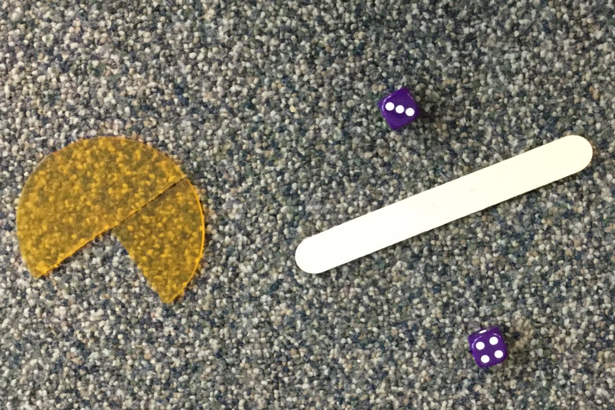 dianamichlynn's tweet photo. Why host @westernuEdu candidates so much? Easy! “They teach me just as much as I can offer to them!”
Today @devos_ms made my jaw drop with this simple yet GENIUS idea for representing fractions with dice. #whydidntithinkofthat #TVDSBmath @wfwolvestvdsb https://t.co/hYIDMLdkFf