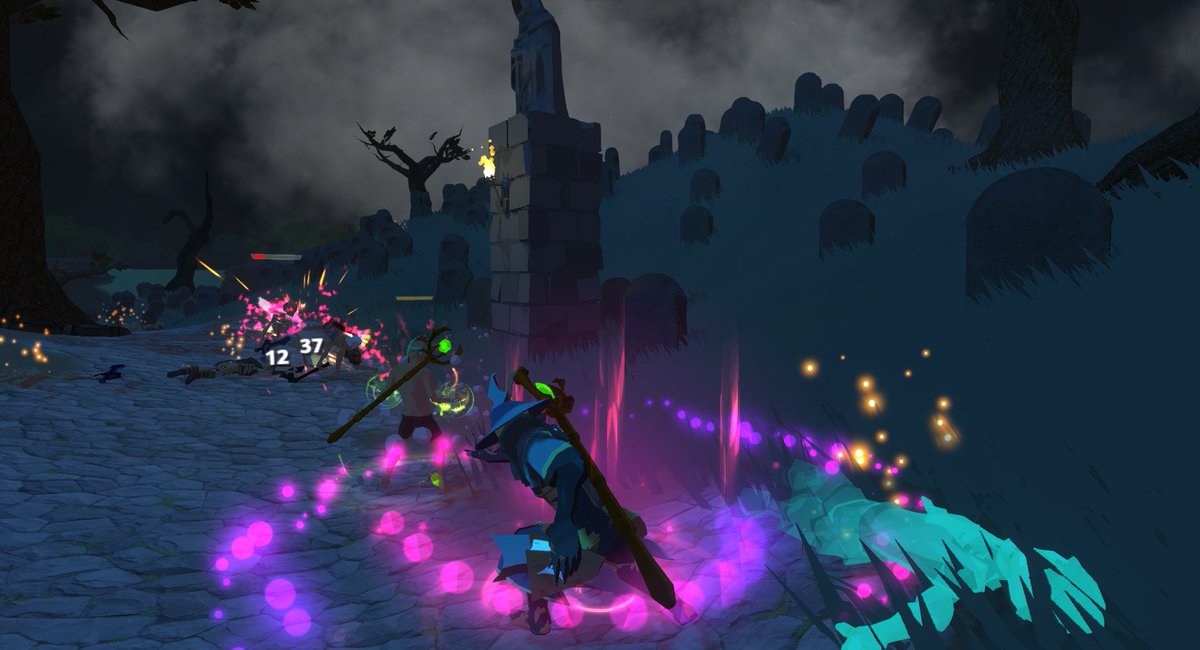 SKYBURNGAME's tweet photo. Battle #Mage : #dreadknot #skyburn #indiegames #rpg #videogames #startup #indiedevs #unity #zelda #botw #mmo #worldofwarcraft #everquest #diablo3 #indiegamedev #adventure #skyrim #vegetationstudio #gamestudio #videogameart #fantasy #dungeon #gamedev https://t.co/yXkpFriaSt