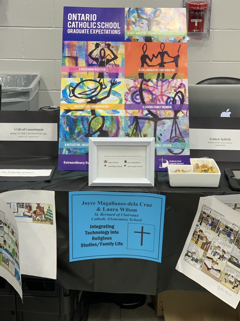 joycemagdc's tweet photo. Another great event at #DPinnovators! Thank you @ssimelddimteach @BuczekLisa @Beata_Barto for organizing this opportunity for all to learn from each and to feel inspired! Thank you to @mswilson_brnrd and my amazing students Grade 6: J, B + E and Grade 5: M, S + R who joined us! https://t.co/TuHCyYM3UI