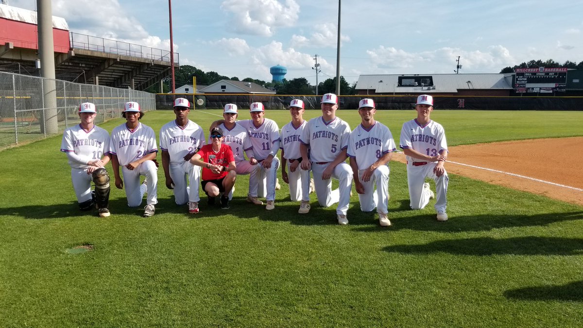 Hillcrest Baseball Senior Night! Great group of young men!