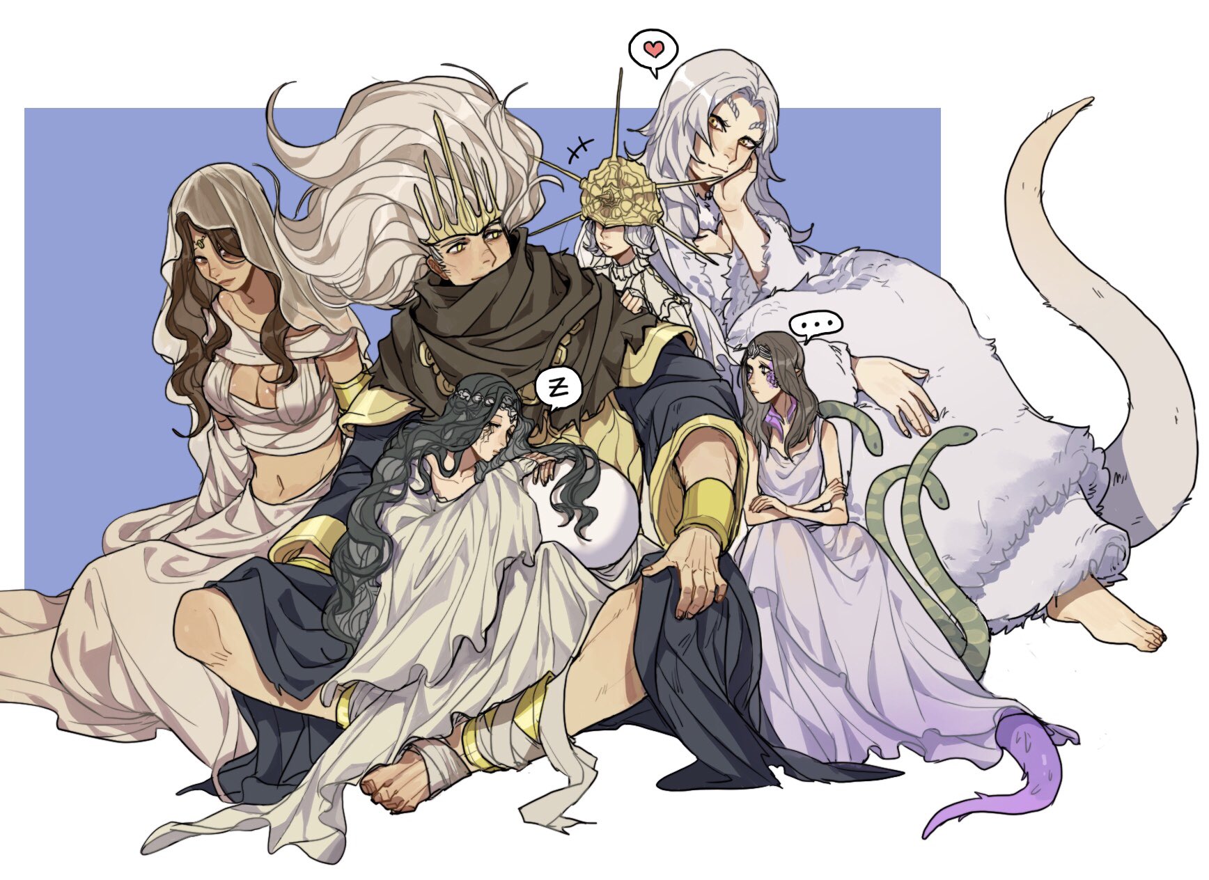 Dark Souls Гвендолин и безымянный Король