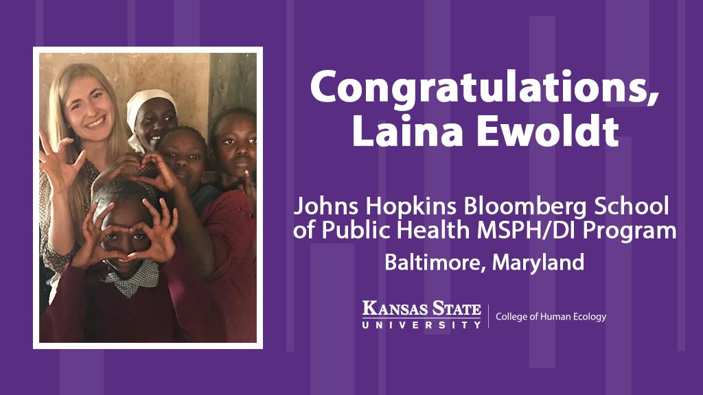 KStateFNDH's tweet photo. Way to go Laina, Marc, Paolina and Tara! These outstanding students have been matched with their dietetics internships! #KStateHE 🎉🎉 https://t.co/I8Hk2dHNuC