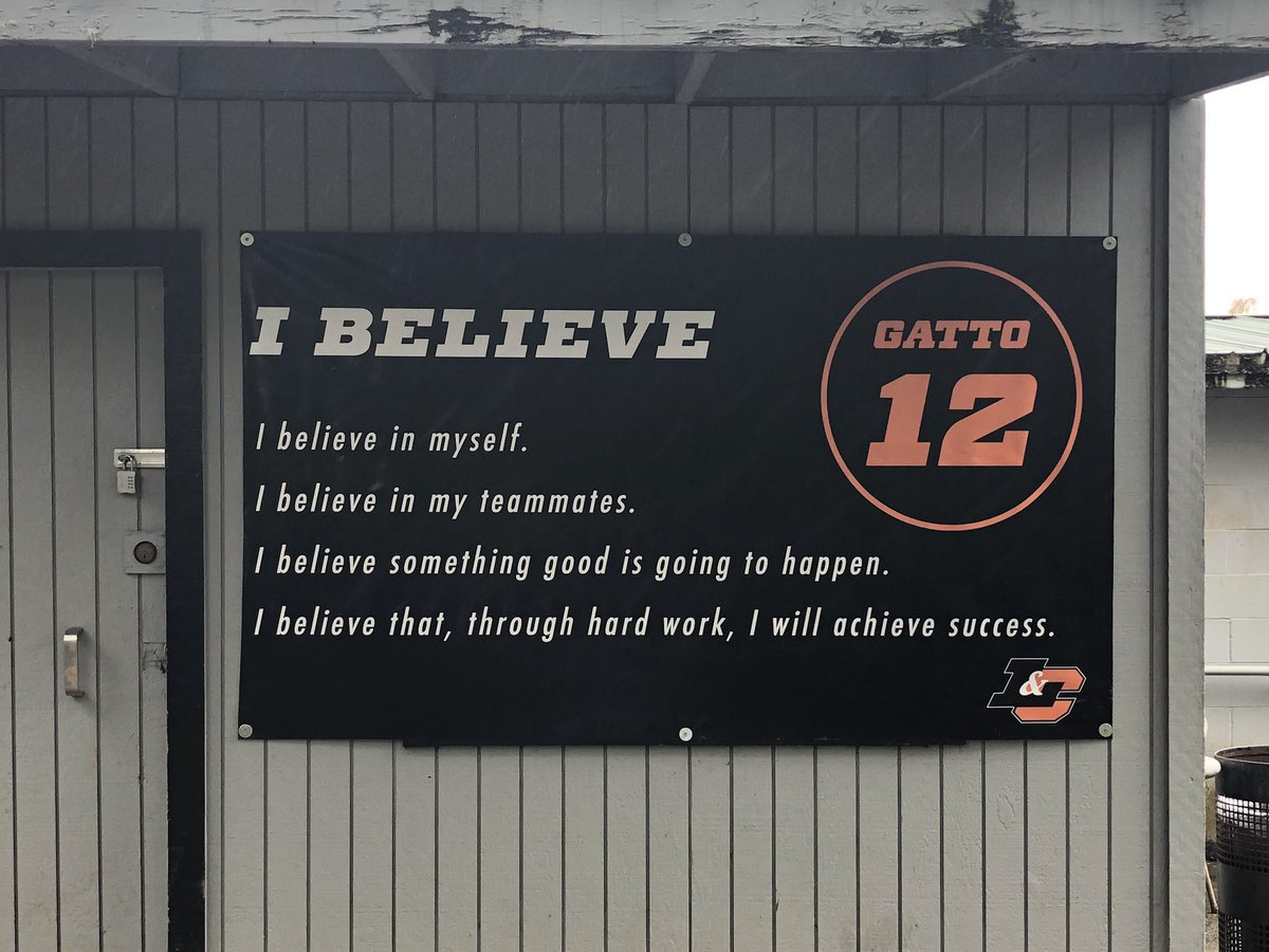 Our newest addition to the future home of the Jerry Gatto Baseball Field.  Some ideas are just too good not to keep alive. #StillBelieving