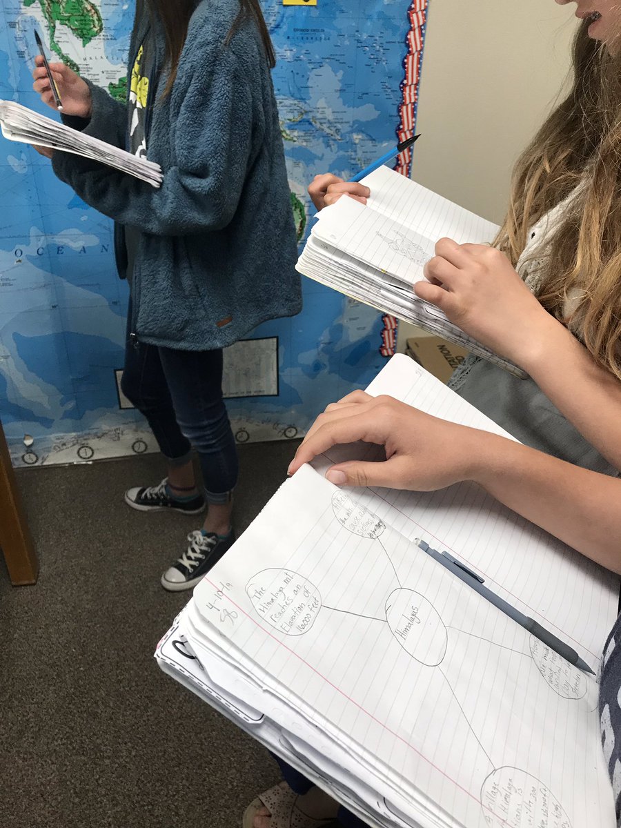 SnellDawnette's tweet photo. #CISclassact Ss using mind mapping to demonstrate learning &amp; importance of the Himalayas. https://t.co/RSIqT3DV89