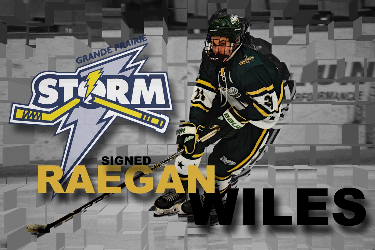 The Storm are excited to announce the addition of Raegan Wiles to our blueline. Welcome to the Storm family <a href="/Wiles__8/">Raegan Wiles</a>! Raegan just finished last year in midget with the @CNHAMAAANStars 

grandeprairiestorm.ca/media-centre/n… …

#gpab
