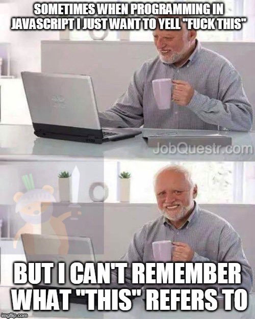 codehamster1's tweet image. The pain of JavaScript.... 🙄🙄🙄
@codehamster1
#jobquestr #programmer #codinglife #coding #programminglife #opensource #python #java #javascript #bostondevelopers #bostoncoders #webdeveloper #php #typescript #css #bugsincode #recruiters #html #nerd #geek #codinghumor