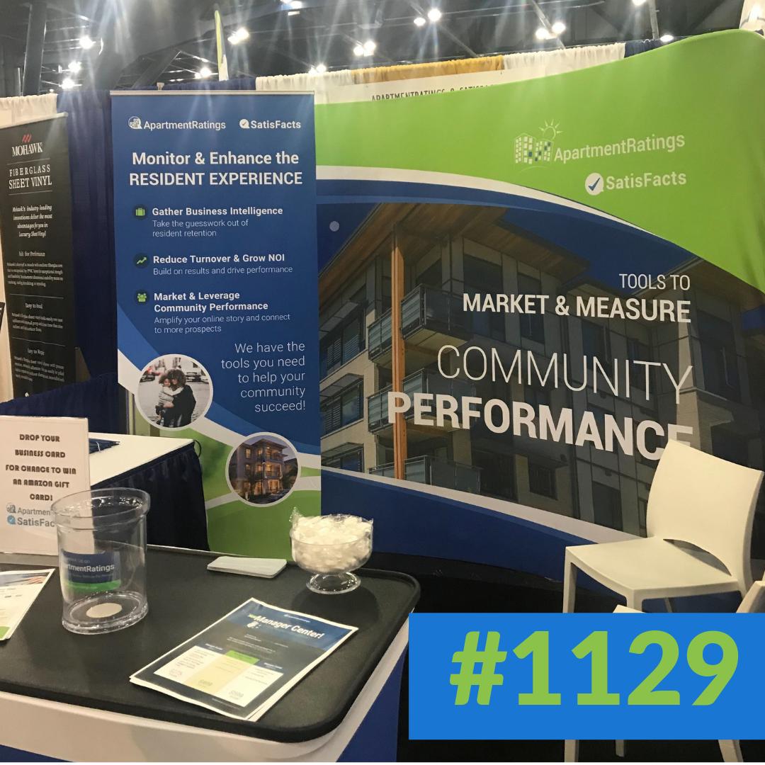 The #ApartmentRatings and #SatisFacts team is attending the #Texas Apartment Association Lone Star Conference and Expo! We can't wait to share how our tools can help your communities stand out in the market. Find us in booth #1129! #multifamily