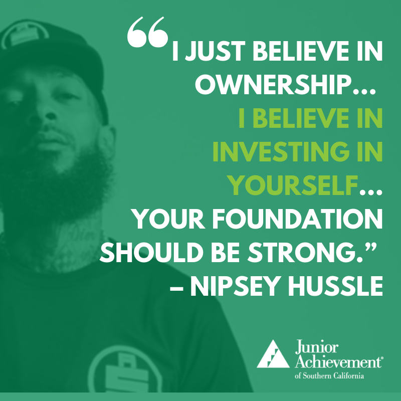 JASoCalLA's tweet photo. Remembering the wise and relevant words of #NipseyHussle #CelebrationOfNipseyHussle 
#photocredit: Jimmy Fontaine https://t.co/1s5DA370xm