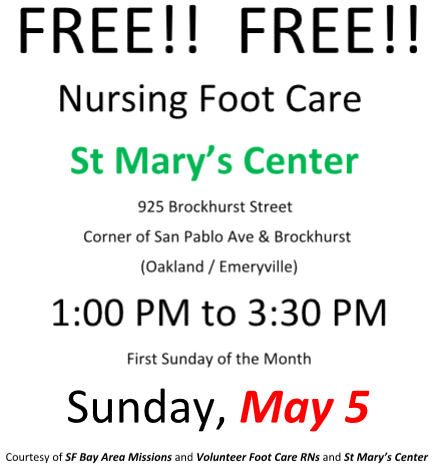 BayAreaMissions's tweet image. We are very grateful to Gloria Escalona, the Nurses and St. Mary's Center, for making this free monthly health and foot care clinic possible for our poor and homeless friends. @ArchdioceseSF @oakdiocese  #PrayForThePoor #PrayForTheHomeless