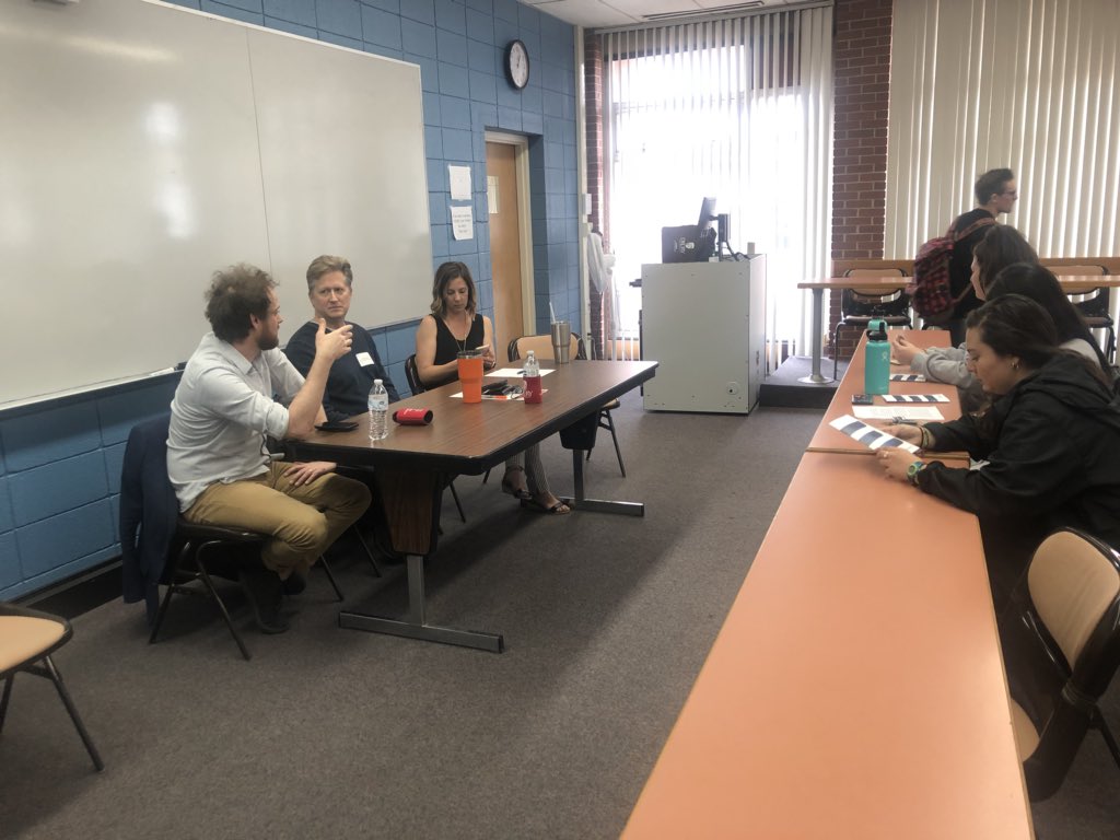 We’re at <a href="/DruryUniversity/">Drury University</a> with <a href="/selfinteractive/">Self Interactive</a> <a href="/SelectSitterApp/">SelectSitterApp</a> and <a href="/GetCalibrated/">Calibrate Digital Marketing</a> talking about entrepreneurship in #sgf as part of Breech Business Week.