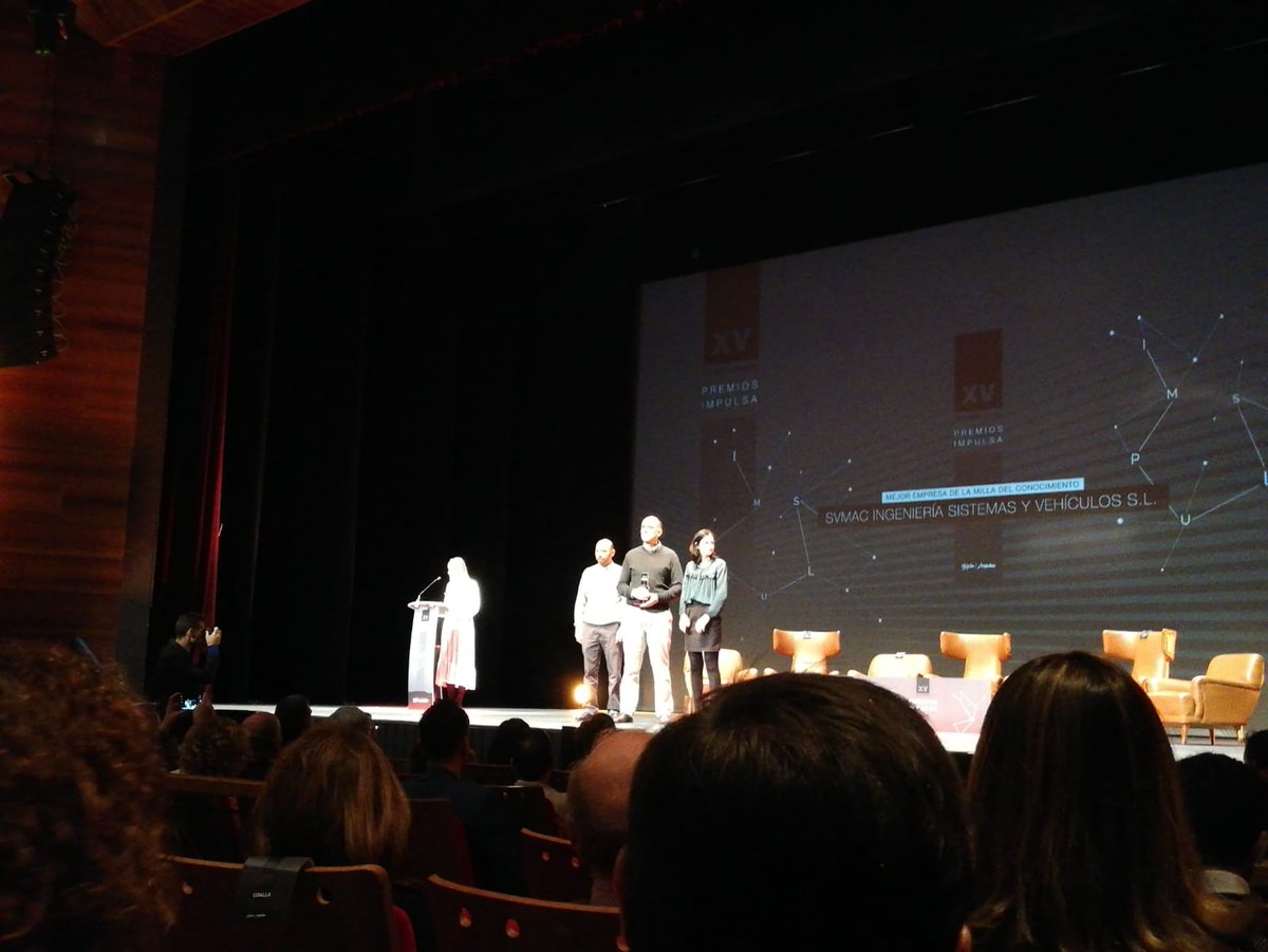 GijonImpulsa's tweet image. Y tercer premio para #SVMAC....muy contentos🤗 #milladelconocimiento #PremiosImpulsa19