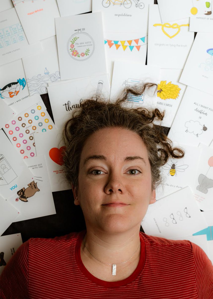 USGCA's tweet photo. We are beyond excited to have Kate Murray from #QuickBrownFoxLetterpress join the GCA! Quick Brown Fox is Brooklyn-based and the design work &amp; printing is all done in the industrial neighborhood of Gowanus. Welcome to the GCA! 📩🐶📬 #FeatureFriday #GCAMember #GreetingCards https://t.co/uH8hQODnBo