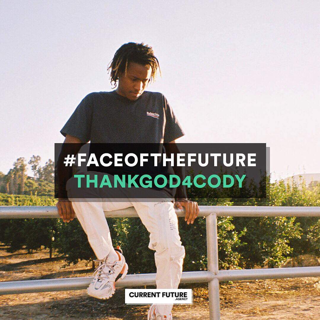 CurrentFuture_'s tweet image. New to our roster: 
Excited to introduce the 3x Grammy nominated, now 7x platinum award winning producer turned-artist @thankgod4cody as our #faceofthefuture for April having just released his debut album, ‘Cody of Nazareth’.