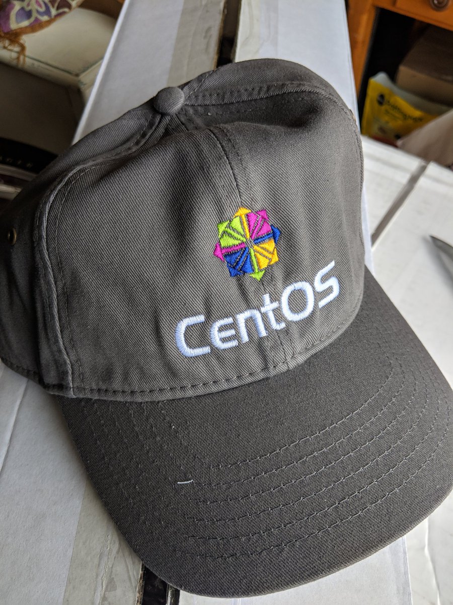 rbowen's tweet image. Packing these up to take to the #CentosDojo at @ORNL next week.