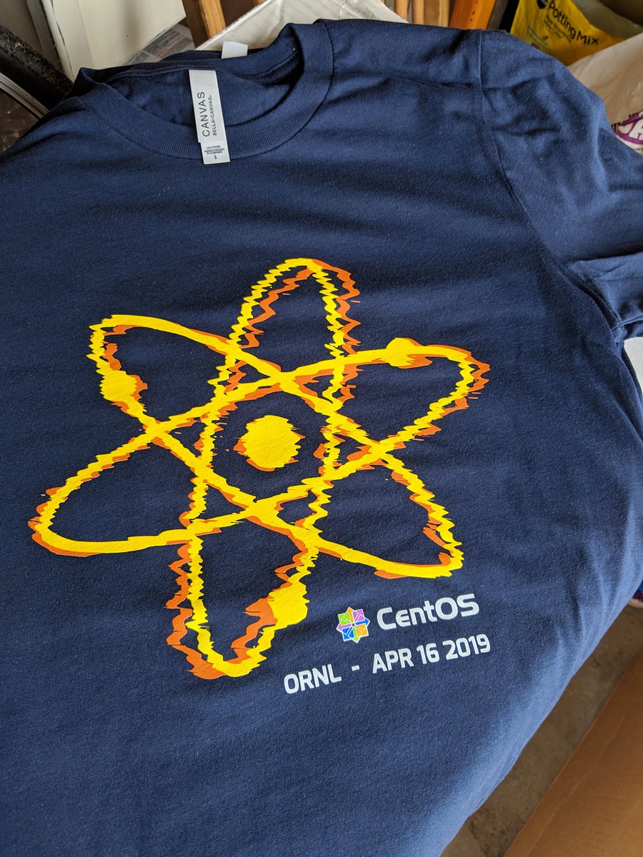 rbowen's tweet image. Packing these up to take to the #CentosDojo at @ORNL next week.