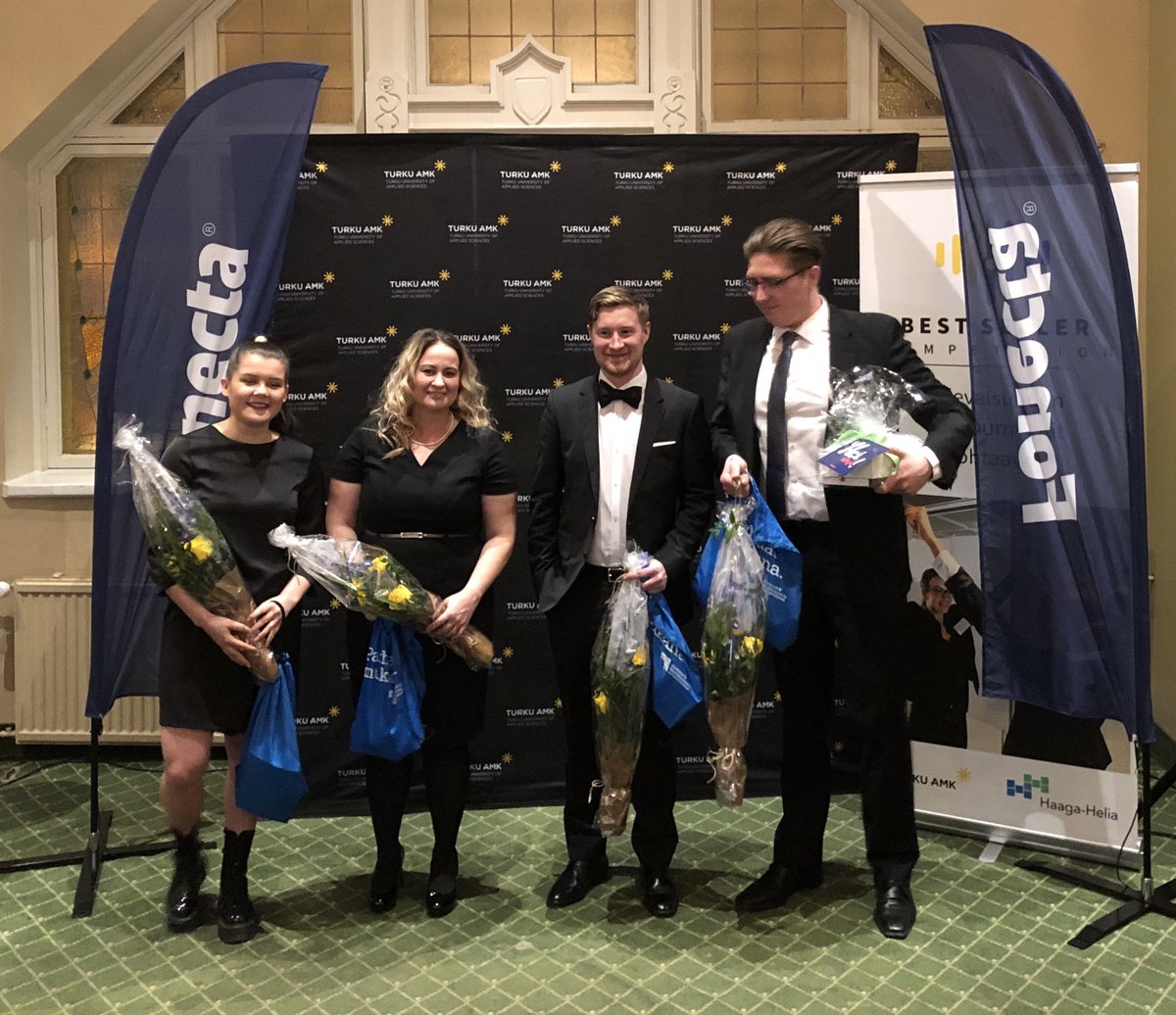 BestSellerComp's tweet photo. Mahtavat finalistimme! #Bestsellercomp https://t.co/gqTyusYoyu