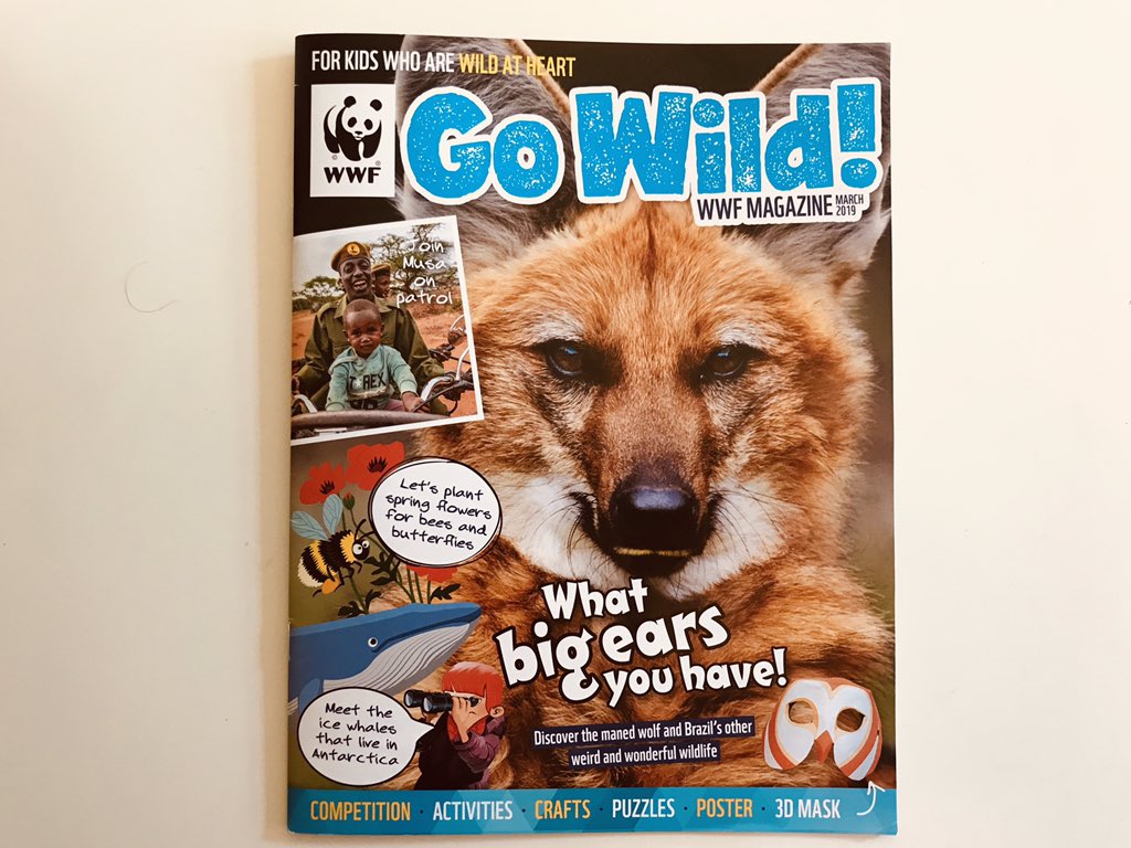 #AnthologyofIntriguingAnimals looking good in fab <a href="/wwf_uk/">WWF UK</a> Go Wild mag... inspo for eco heroes of the future 🦸‍♀️ 💫 🌏
