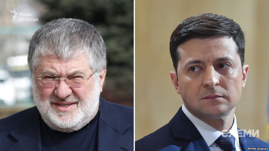 За два года Зеленский 13 раз слетал в Женеву и Тель-Авив, где проживает Коломойский. В каждой второй поездке Зеленского сопровождал юрист олигарха Андрей Богдан, который в итоге стал главным юр. советником кампании Зеленского на выборах президента – <a href="/cxemu/">Схеми</a> bit.ly/2Z4fjvo