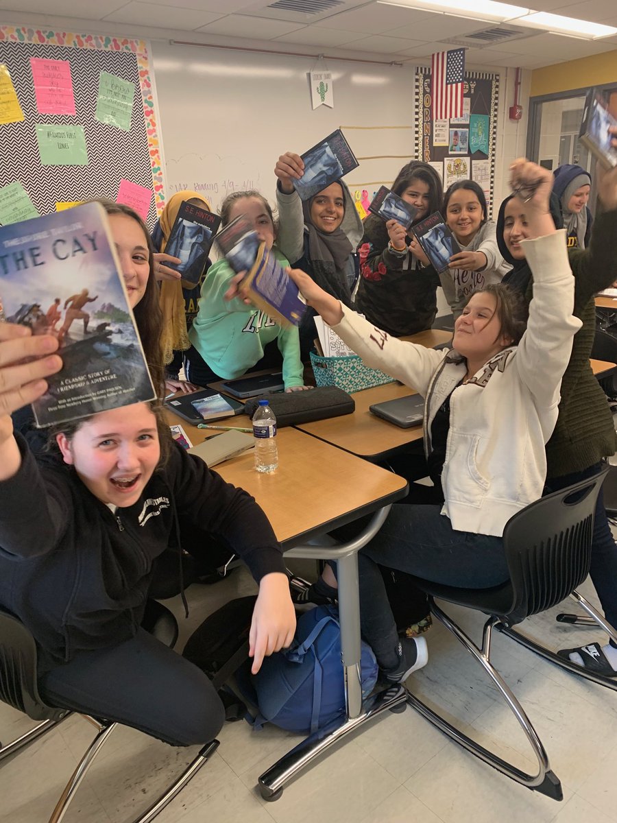 When S’s are arguing over which book is better, and they are using academic vocab #musictomyears #conradyjaguars