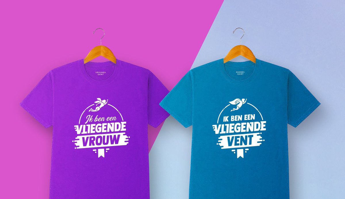 Vliegen als een échte Vliegende Vrouw of Vliegende Vent? 🤩 Bestel het jubileumshirt bij je inschrijving of via info@vliegendevrouwen.com! Voor de dames zijn er ook tanktops.

#VVRun19 #18mei #Pijnacker #BerkelenRodenrijs 

👉Schrijf je nu in via: vliegendevrouwen.com/evenementen/in…