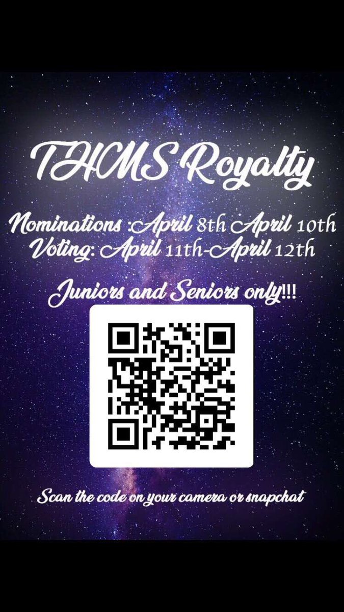 Here’s the link for prom royalty. Go vote! 

docs.google.com/forms/d/e/1FAI…