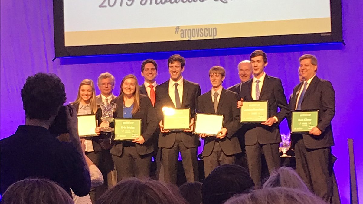 Harding_COBA's tweet photo. Congratulations to Team Xtendon for taking home 2nd Place at @argovscup!! #HardingProud #BusinessBisons https://t.co/sMCHtSd6D3