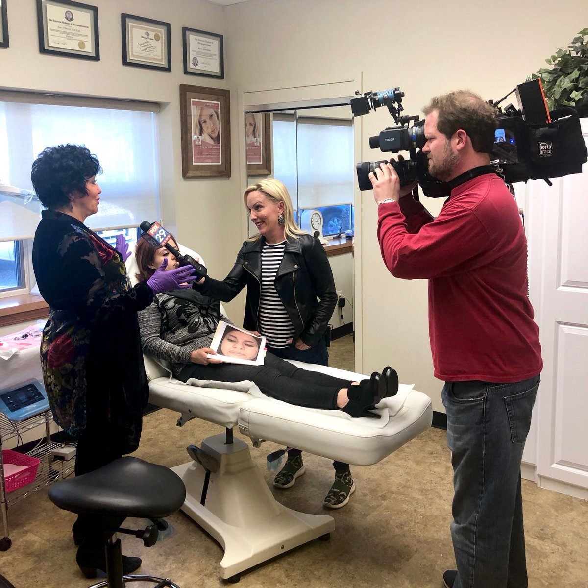 BeauInstitute's tweet photo. Here's a throwback Thursday to our Salt Removal segment with @JennFredFOX29 from @Fox29Philly! If you're interested in learning more about this simple service with a HUGE impact, call our office to speak with a technician. 📞: (888) 763-2338 #BeauInstitute #SaltRemoval #Fox29 https://t.co/34BdSF3ycz