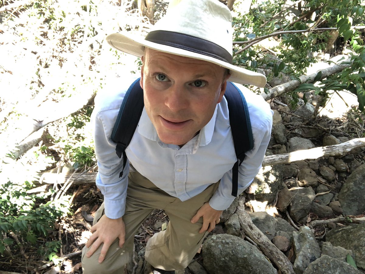 GusJaspert's tweet photo. Hiking through forests in Jost Van Dyke looking for rare and endangered plants. Found some ... now we need to help protect them! https://t.co/GihCHagJf4