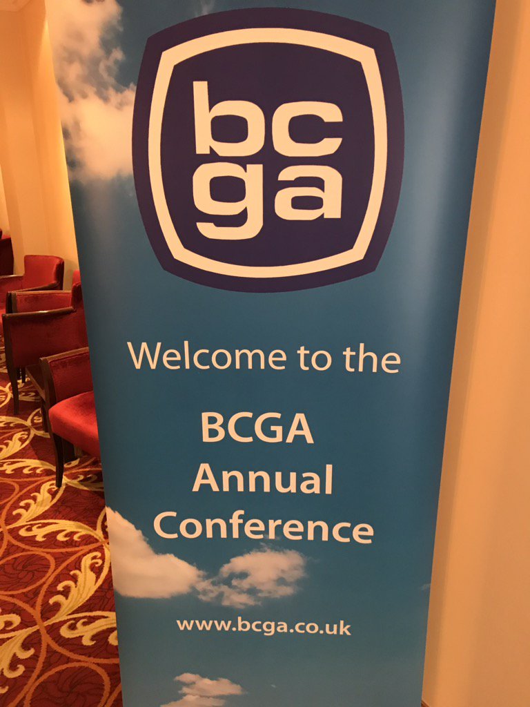 HEWoolley's tweet photo. At the BCGA conference. Lots of positive thinking.  #bcga. https://t.co/ec0ZUPQbFH