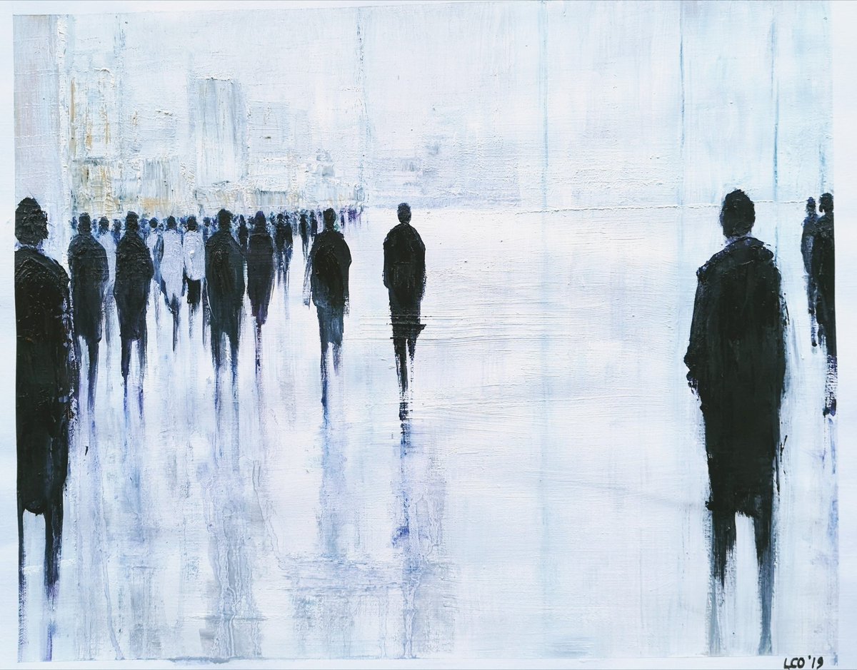 lesleyoldaker's tweet photo. 3 new works on paper
Our other Self
Around the corner III
At the Edge
#oldaker #paintings #britishartist #instagramartist #people #society #mentalhealthissues #depression #anxiety https://t.co/LGLFBxu0PY