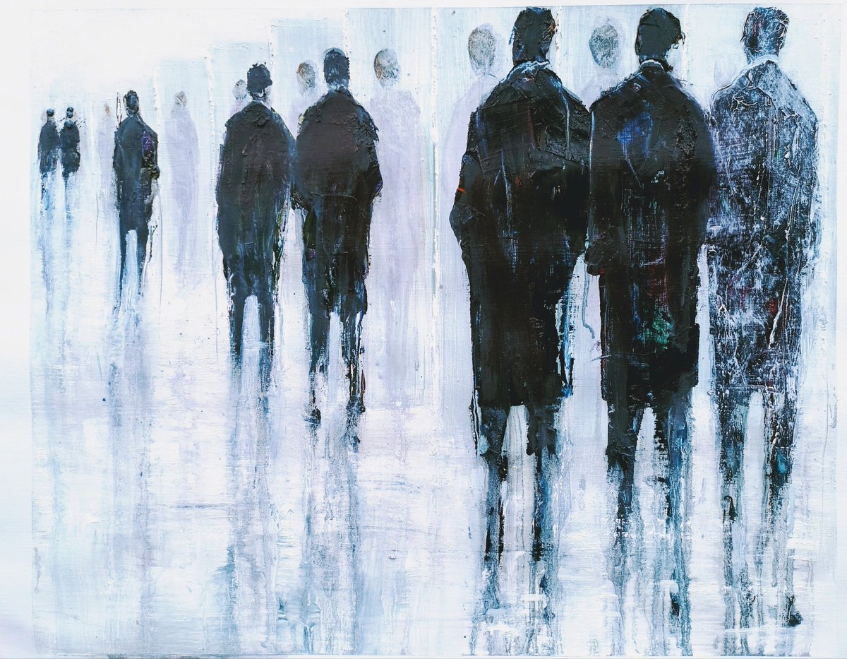 lesleyoldaker's tweet photo. 3 new works on paper
Our other Self
Around the corner III
At the Edge
#oldaker #paintings #britishartist #instagramartist #people #society #mentalhealthissues #depression #anxiety https://t.co/LGLFBxu0PY