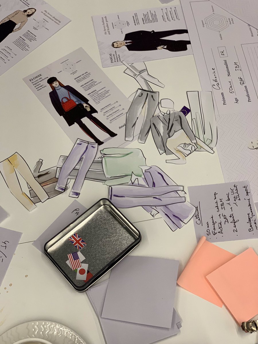 Quand on travaille à réenchanter l expérience utilisateur #UX dans le secteur du luxe, on n’est pas que dans du #digital on est aussi dans le #decoupage !