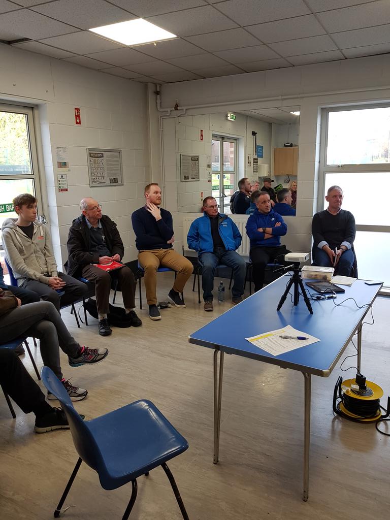 CyclingIreland's tweet photo. Our Clubs First Aid workshop with @AidRec tonight @belvoiractivitycentre @belfastcc #supportingclubs #developingvolunteers https://t.co/ZgaQZ9NBjz