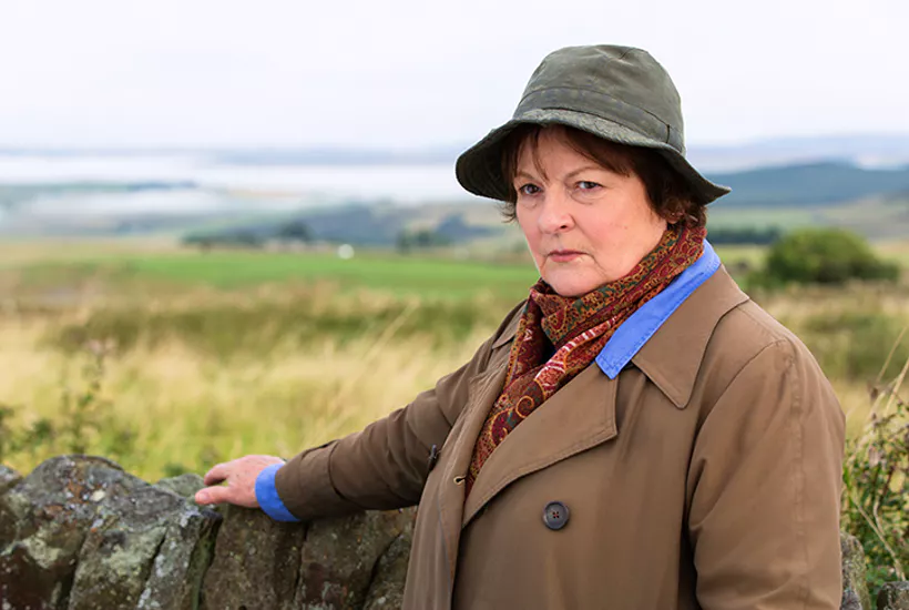 Working our way through all episodes of "Vera". Series 7 episode 4 this evening.........she always get her man even tho she would surely fail the police medical